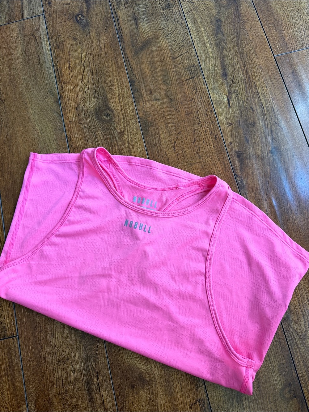 NOBULL Bright Pink Women's Performance Racerback Tank